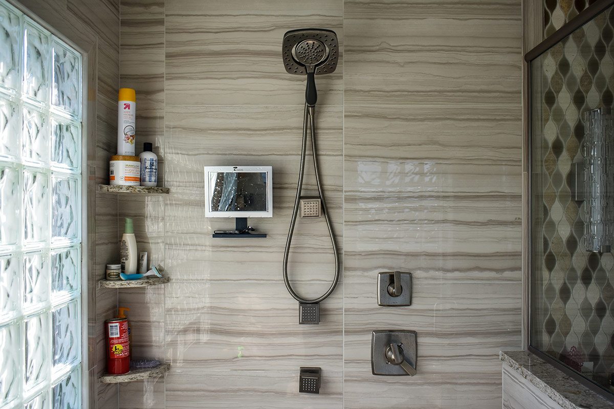 Luxurious Walk-in Shower