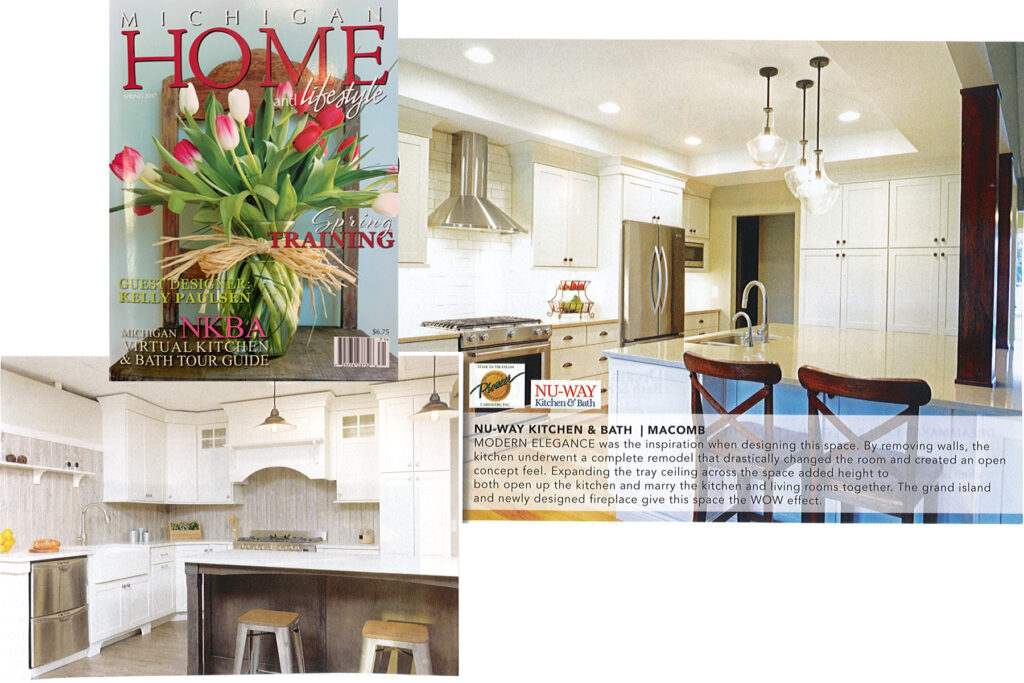 Award Winning Kitchen Featured in Michigan Kitchen and Bath