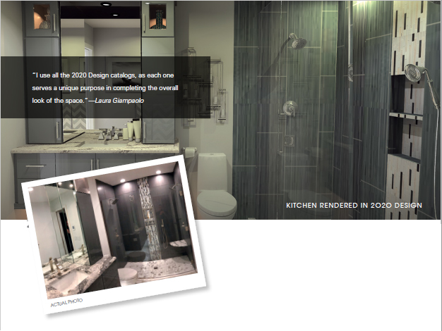 laura giampaolo award winning bathroom design magazine feature
